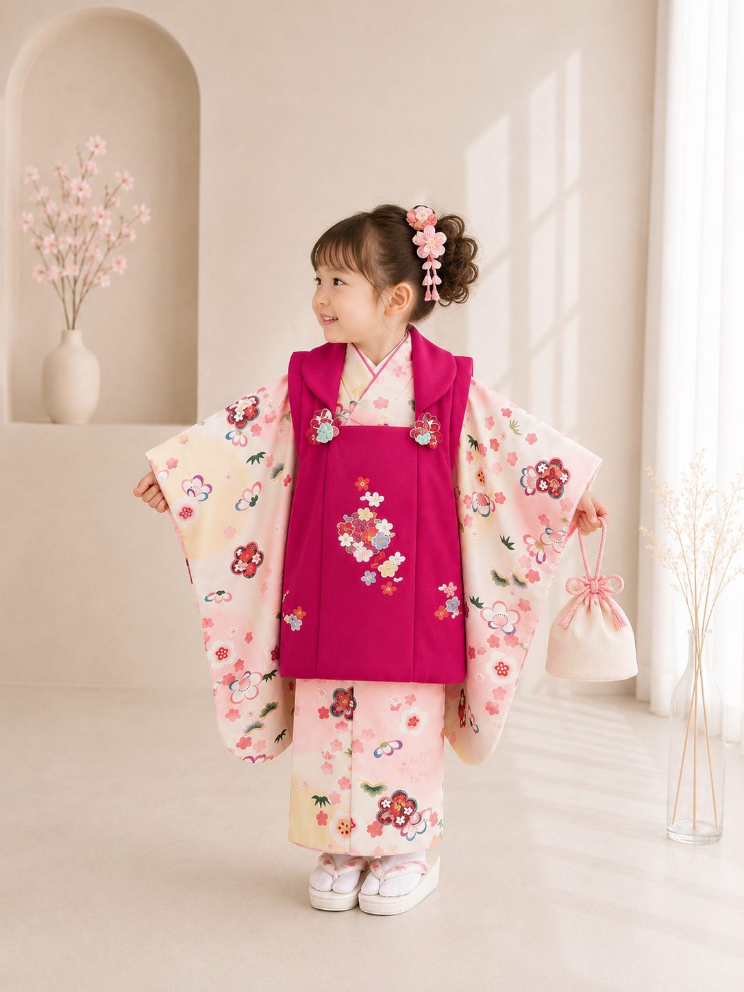 七五三3歳女児被布カタログ