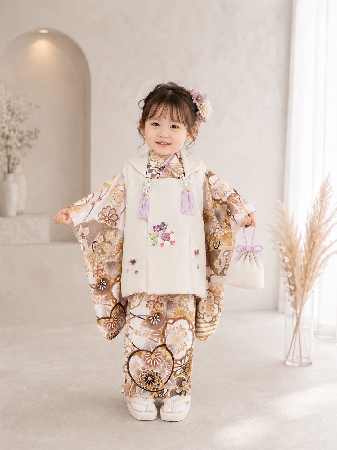 七五三3歳女児着物カタログ
